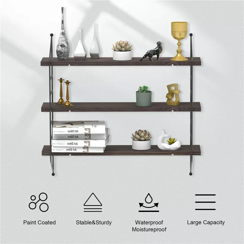 Floating Shelves for Wall Different Sizes Farmhouse Wall Shelf for Bedroom, Bathroom Storage, Living Room and Kitchen Decor