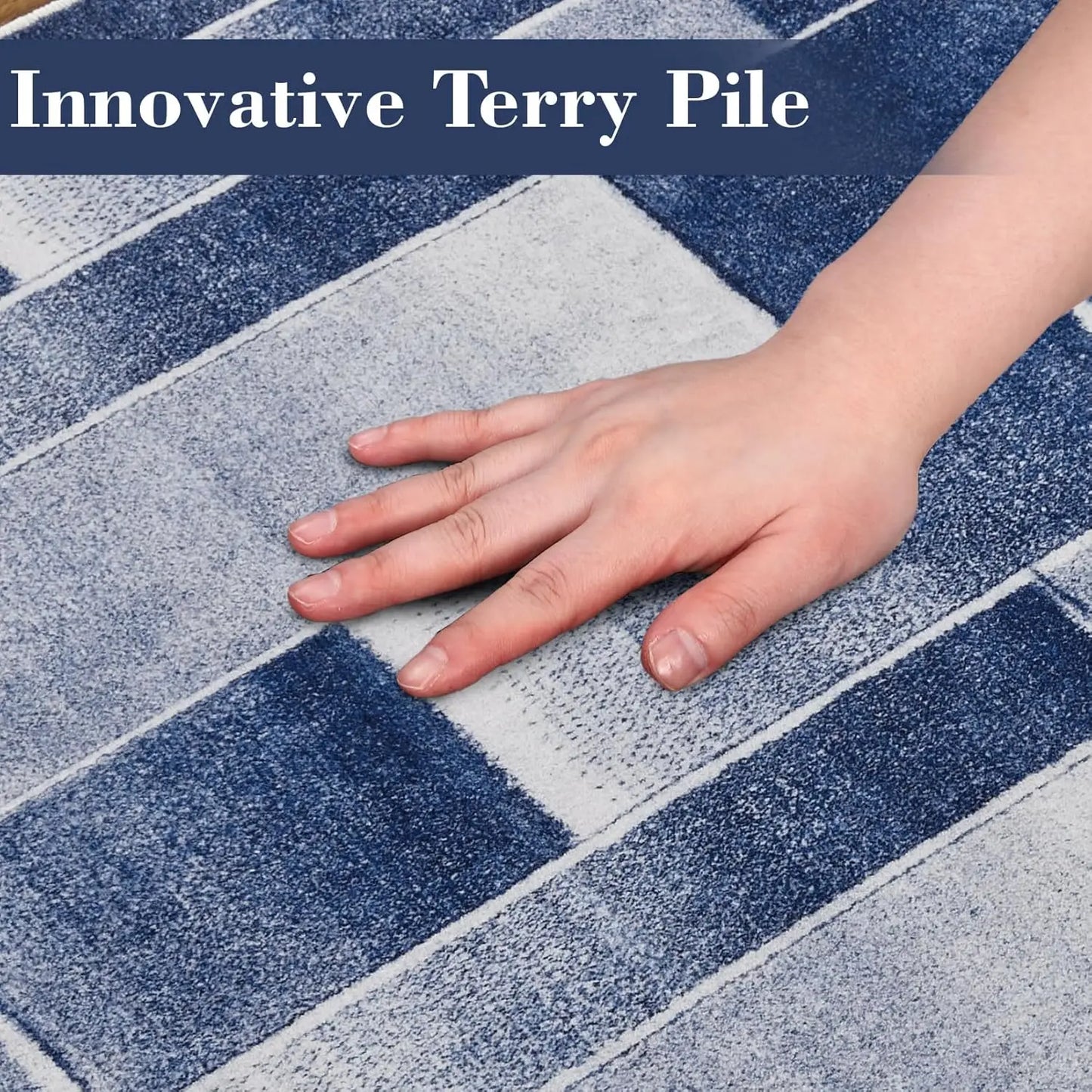 Modern Geometric Area Rug for Living Room Washable Soft Large Rug Indoor Floor Rug Carpet for Bedroom Entryway Dining Room