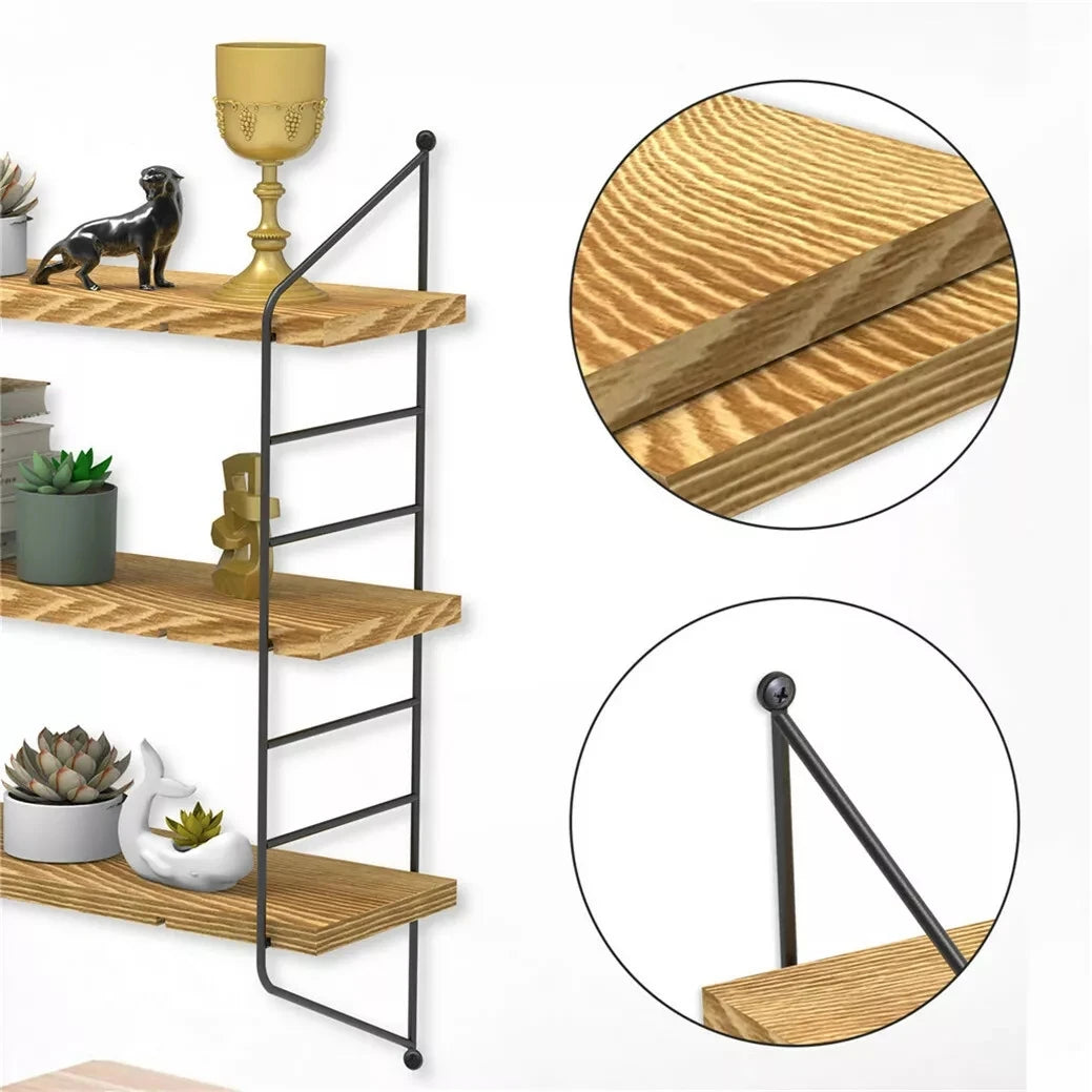 Floating Shelves for Wall Different Sizes Farmhouse Wall Shelf for Bedroom, Bathroom Storage, Living Room and Kitchen Decor