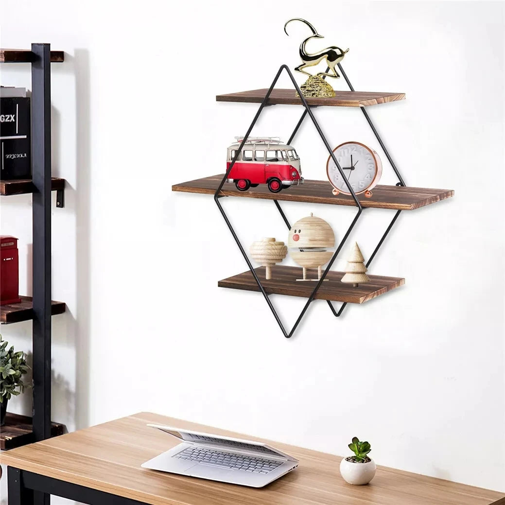 Floating Shelves for Wall Different Sizes Farmhouse Wall Shelf for Bedroom, Bathroom Storage, Living Room and Kitchen Decor