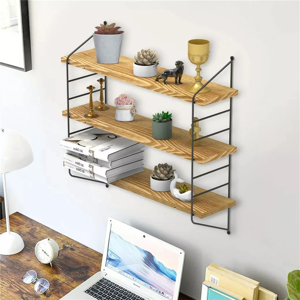 Floating Shelves for Wall Different Sizes Farmhouse Wall Shelf for Bedroom, Bathroom Storage, Living Room and Kitchen Decor